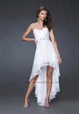 2012 La Femme Prom Dresses 16037.  Available in White